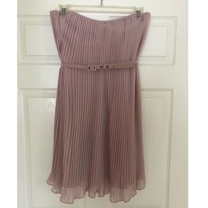 Muse Soft Pink Strapless Dress